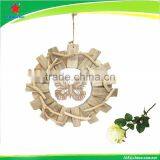 Easter Wall Decoration Driftwood Wreath With Buttlefly thumbnail-1