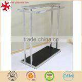 Custom Design Stainless Steel Clothing Stand for Boutique Retailer thumbnail-2