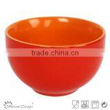 Light Color Ceramic Two Tone Soup Bowl thumbnail-6