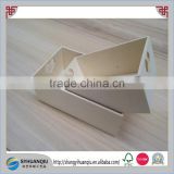 high quality plywood material small unfinished wooden tray for sale