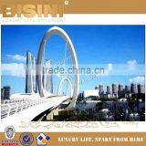 Elliptic Ring-shaped Bridge for Youth Olympics in Nanjing, Cable-stayed Bridge With Steel Guardrail(BF08-Y10019)