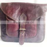 High Quality Handmade Vintage Pure Goat Leather Sling Bag thumbnail-2