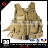 Hunting Military Molle Style Tactical Vest With 10 Pouches and Pistol Holster thumbnail-2