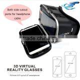VR Headset With 3D Glasses VR Box With Remote Control V6 42mm Lenses 4.5 - 6 Inch thumbnail-1