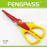 S5-1008 6.5 Inch 2Cr13 Stainless Steel Blade With Plastic Handle Cuticle Scissors thumbnail-1