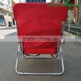 Portable Red Big Guy Aluminum Folding Beach Chair Backpack thumbnail-4