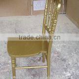 Special Beautiful Gold Color Wood Napoleon Chair With Cushion thumbnail-1