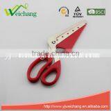 WCTS621 Premium Soft Grip Colorful Scissors Straight Stainless Steel Precision With New Handle Design thumbnail-1