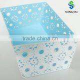 2016 New Style Plastic pp Square Fruit Basket With Sunflower thumbnail-6