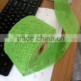 Vintagec Rustic Mesh Jute Hessian Sash Colored thumbnail-2