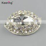 Keering-style Hotsale Horse-eye Full Shiny Rhinestone Button for Decoration WBK-1468 thumbnail-1