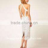 Sequins Open Back Midi Dress Hs1135 thumbnail-1