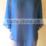 Ladies Cotton Beach Poncho thumbnail-1
