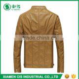 Chinese Manufacturers Sale Fashion Western Mens Leather Jacket thumbnail-3