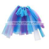 Party Kids Baby Girl Dress Mermaid Tops Bodysuit+Tulle Tutu Skirts Outfits Set thumbnail-3