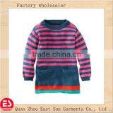 Kids Girl Striped Sweater thumbnail-1