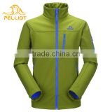 Famous Brand Traveling Softshell Jacket With Full YKK Zippers