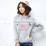 Female Money Hemp Grey Sets Basic Hooded Fleece thumbnail-2