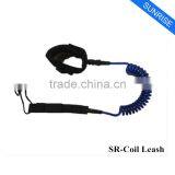 9ft Engineered Polyurethane Cord Longboard Coil Leash Leg Rope thumbnail-1