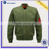 Fashion Outdoor Adventure Mens Denim Jacket Zipper Jacket Custom Varsity Jacket Wholesale thumbnail-2