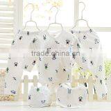 Wholesales Spring Autumn Cotton Printing Baby Clothes Set Wear thumbnail-3