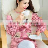 Home Long - Sleeved Home Outside the Custom - Made Cotton Gowns Adult Advertising Promotions Coffee Shop Manufacturers Wholesale thumbnail-6