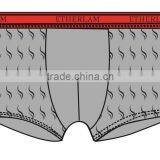 90%cotton5%Spandex Breathable Men Boxer Briefs Underwear