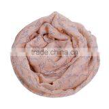 Voile Scarves & Wraps Rectangle White Orange Pink Animal Fashion Scarf thumbnail-3