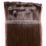 Clip-in Yaki Human Hair Extension/remy Cheap Hair Extension/human Hair Wig