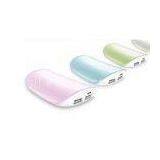 6000Mah Universal Wireless Charger Qi White Move Wireless Power Bank