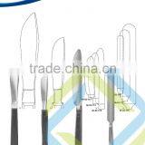 14 Autopsy & Cartilage Knives