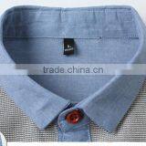 100% Cotton Men's Casual Shirt Man Big Size Dress Shirt thumbnail-4