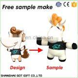 Customized Plush Toys Custom Services to Enterprise Mascot Dolls Can Print Logo thumbnail-4