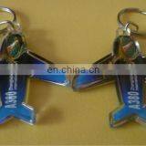 Promotional and Advertising Logo Insert Bus Acrylic Keychain thumbnail-2
