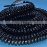 Spiral Cable Power Cord/spiral Cable Protector Low Voltage Flexible Retractable Spiral Spring Coiled Cable thumbnail-5