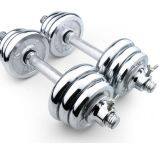 China Factory Gym Adjustable Electroplated Steel Dumbbel thumbnail-3