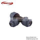 Shanxi Midas Factory Price pp pe Compression Fittings 90 Degree Tee for Irrigation Pipe and Water Supply thumbnail-4