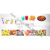 Multicolor Irregular Swirl Lollipops Fruit Jelly Candy Making Machine thumbnail-3