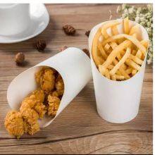 Food Grade Potato Chips Food Packaging Boxes Kraft Cardboard Take Away-to go Boxes French Fry Box for Restaurant thumbnail-1