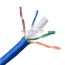 best price cat6 utp/ftp lan cable indoor outdoor 0.5mm 4 pair cca/copper/ccs network cable
