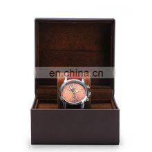 Wholesale PU Luxury Custom Watch Box Single Packing Box Gift OEM thumbnail-1