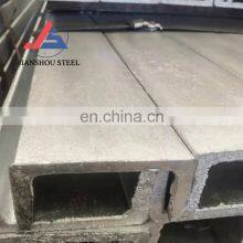 Hot Dipped Galvanized Steel Ss400 Zinc Coated C/U Shaped Steel Channel thumbnail-3