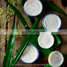 Coconut Milk Custard in Small Porcelain Cup ,Thai Puff thumbnail-1