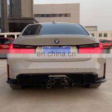 Car Accessories Include Front/rear Bumper Assembly Grille Side Skirt Tail Pipe Hood for BMW G20/G28 Upgrade to M3 Style thumbnail-4