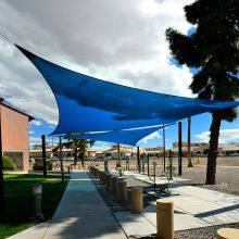 Outdoor Shade Canopy Sail Tent Large SunShade Beach Tent Sun Shade Sail Shade Net Canopy thumbnail-5