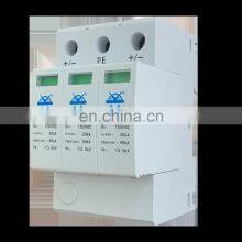 Solar PV DC SPD 1000V 1200V 1500V Pluggable 40kA 24dc Surge Arrester for Panel thumbnail-4