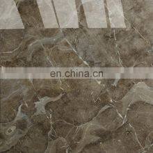 Chinese Home Design Bathrooms Polished Floor Porcelain Brown Marble Tile thumbnail-2