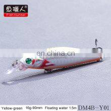 Wholesale Fish Hunter DM4B 90MM/16G/1.5M Fishing Lures Bait Minnow Lure Artificial Hard Baits thumbnail-3