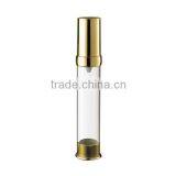 Multifunctional Gold Aluminium Plastic Airless Bottle With Low Price