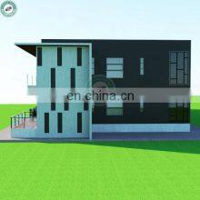 Modern Industrial Design 2 Storey Apartment Flatpack Container Ensuite Flat Prefab Modular Student Dormitory thumbnail-3